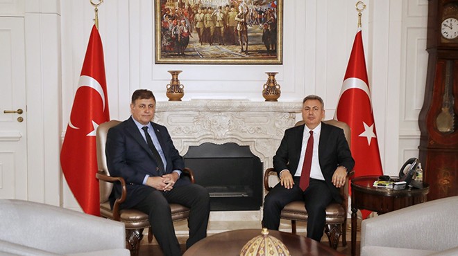 Başkan Tugay dan Vali Elban a ziyaret