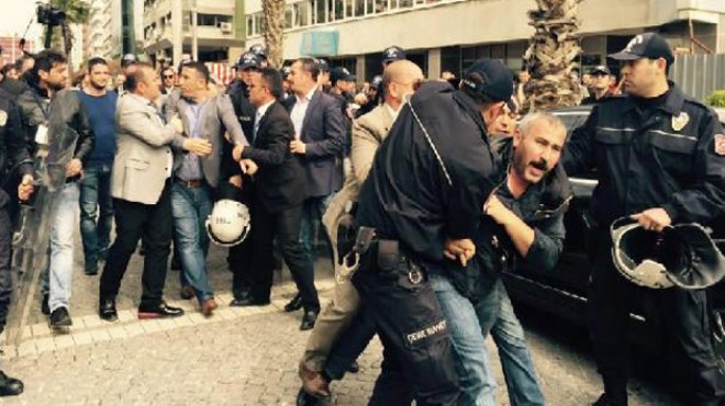 Flaş! İzmir’de tarihi zirve öncesi protesto gerginliği