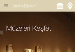 İzmir in müzeleri artık cepte