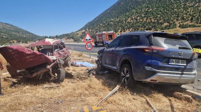 Konya'da feci kaza: 2 ölü, 2 yaralı