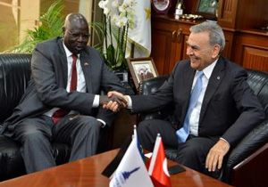 Başkan Kocaoğlu ndan Güney Sudan a Fuar daveti