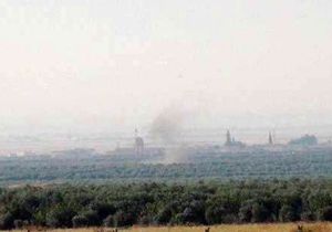 Suriye sınırında yoğun top atışları