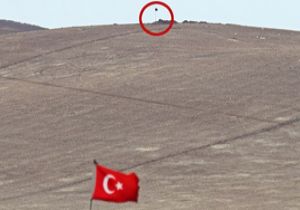 Sınırdan son kare: Önde Türkiye arkada IŞİD bayrağı! 
