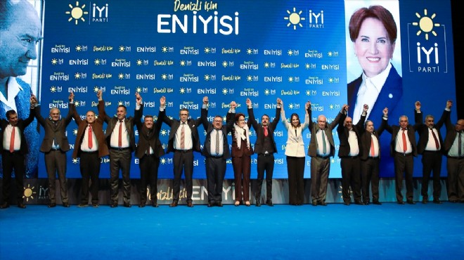 Akşener, Denizli de partisinin adaylarını tanıttı!