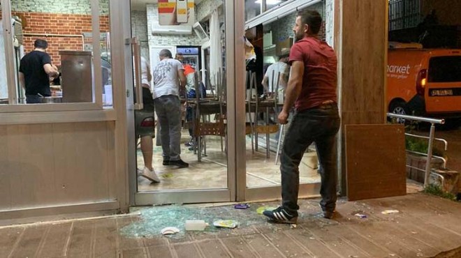 Restoranda bıçaklanan müşteri kurşun yağdırdı
