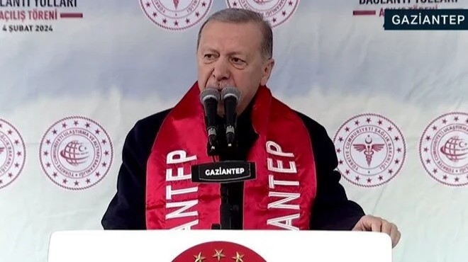 Erdoğan deprem bölgesinde: Dinlenmeyeceğiz!
