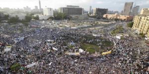 Binlerce kişi şeriat için toplandı 