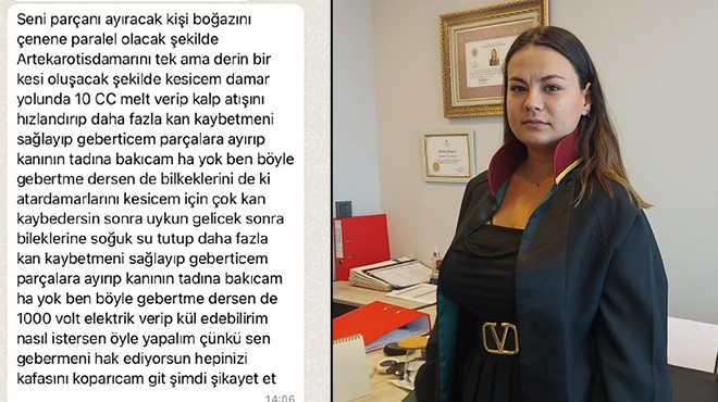 100 e yakın kadın avukata akıl almaz tehditler... İzmir sapığı!