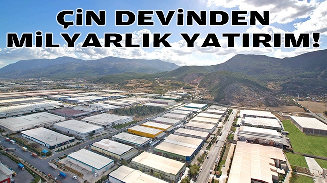 12 bin kişiye ekmek kapısı olacak... Çin devinden milyarlık yatırım!