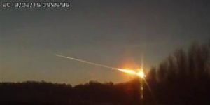 Rusya meteor yağmuruyla uyandı!