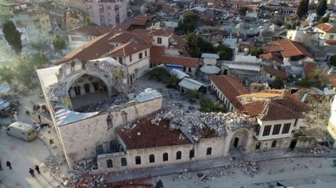 14 asırlık Habib-i Neccar Camisi depremde yıkıldı