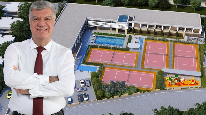 155 milyonluk yatırım... Tenis Kulübü nün temeli atılacak!