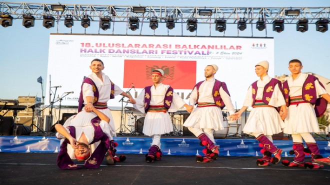 18’inci Uluslararası Balkanlılar Halk Dansları Festivali başladı