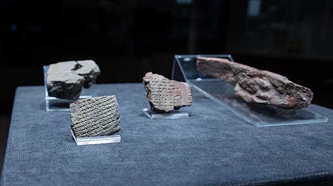 3 bin 500 yıllık tabletler İzmir de sergileniyor