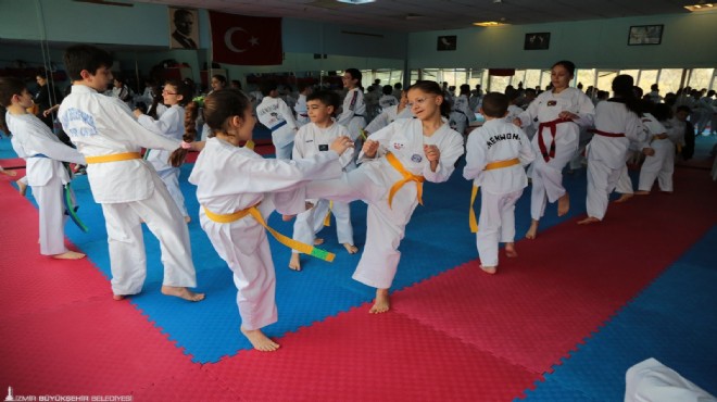 30 bin çocuğa eğitim verilecek... İzmir de yaz spor okulları başlıyor!