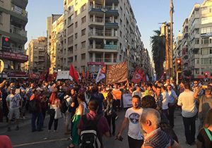 İzmir’de Suruç protestosu: Hedefte AK Parti!