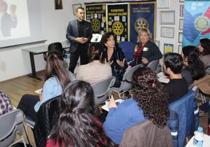 Rotary kulüplerinden EÇEV öğrencilerine eğitim