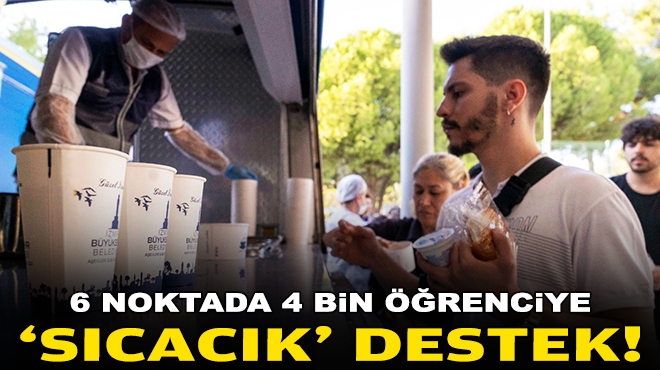 6 noktada günde 4 bin öğrenciye 'sıcacık' destek!