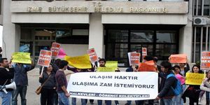 Halkevleri’’nden ulaşım zammı protestosu 