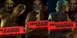 Almanya’’yı karıştıran AIDS reklamı!