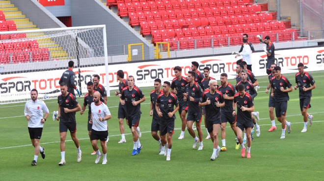 A Milli Futbol Takımı, İzlanda maçına hazır!