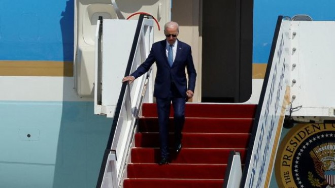 ABD Başkanı Biden İsrail e ulaştı