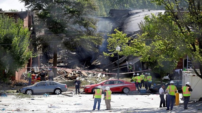 ABD de patlama ve yangın: 2 ölü, 31 yaralı