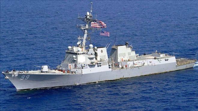ABD’den İsrail’e savaş gemisi desteği!