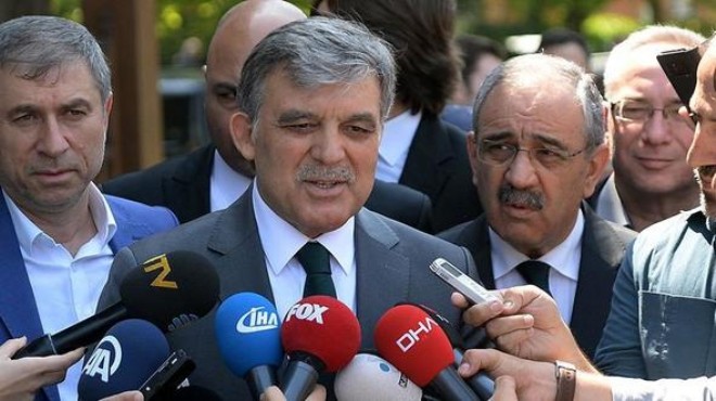 Abdullah Gül: Adaylığım söz konusu değil