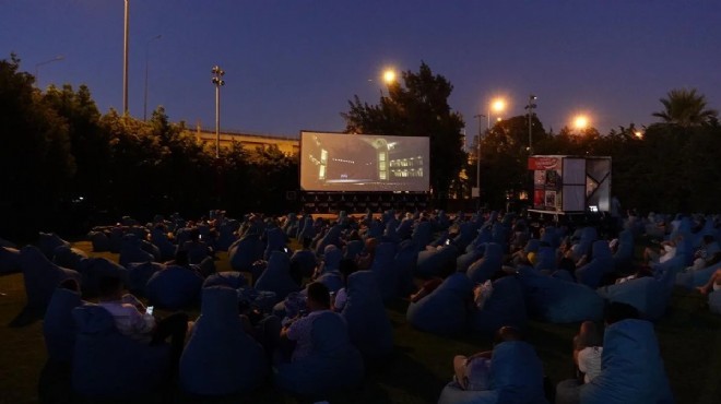 Açık havada film keyfi başlıyor