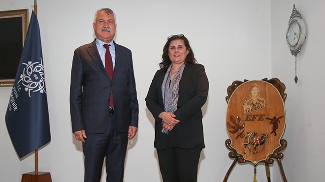 Adana Büyükşehir Belediye Başkanı Karalar dan Başkan Çerçioğlu na ziyaret