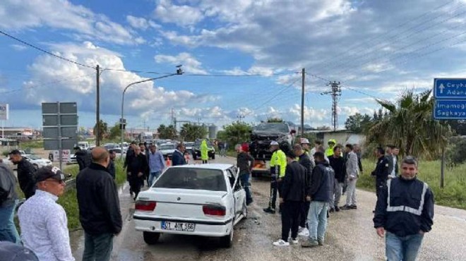 Adana da zincirleme kaza: 11 yaralı