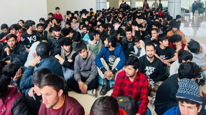 Afganistanlı kaçak göçmenler gönderildi