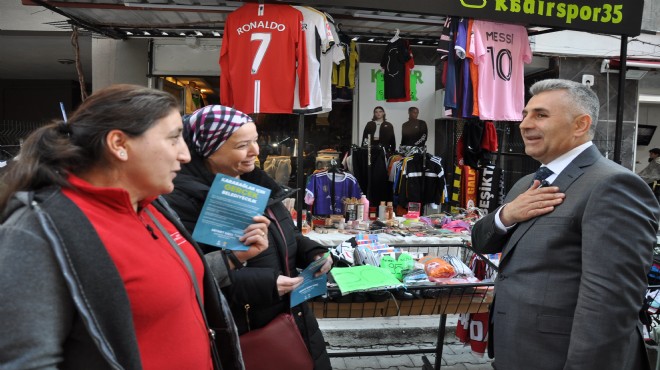 AK Parti nin Karabağlar adayı Tunç: Sorunları çözeceğiz!