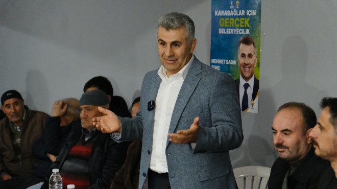 AK Parti Karabağlar adayı Tunç: İdeoloji değil icraat yarışındayız
