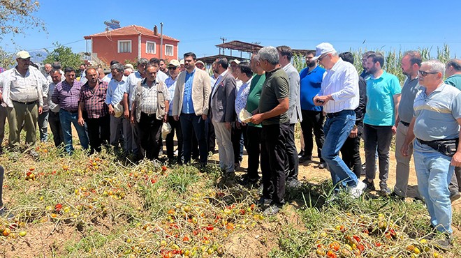 AK Partili İnan, Tire de hasar bölgesinde... Yaraları birlikte saracağız