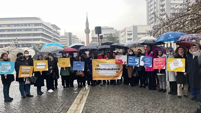 AK Partili kadınlar İzmir de tek yürek oldu!
