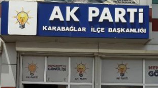 AK Parti Karabağlar da flaş istifa!