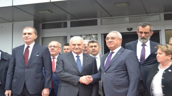 AK Partili Yıldırım ve Çelik, DSP yi ziyaret etti