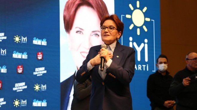 Akşener den CHP ye  DEM Parti  eleştirisi