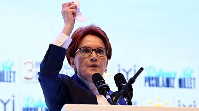 Akşener den partililere  CHP ile olası ittifak  mesajı!