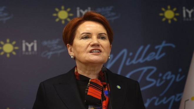 Akşener den seçimlerle ilgili açıklama