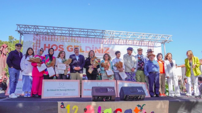 Alaçatı Ot Festivali nde tema  yeniden doğuş 