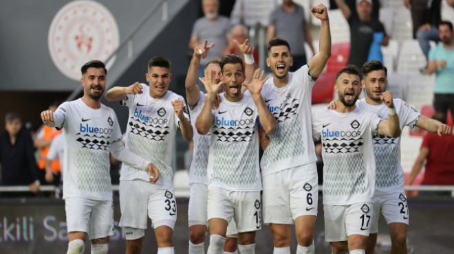 Altay 3 puanla ligi kapattı!