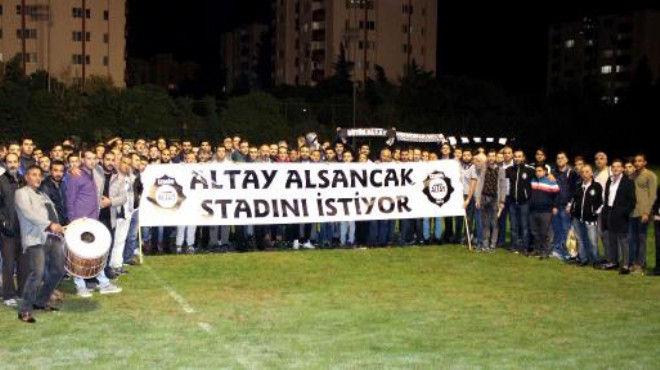 Altay da taraftar ayakta!