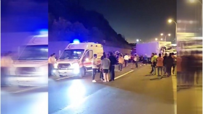 Anadolu Otoyolu nda trafik kazası: 4 yaralı!