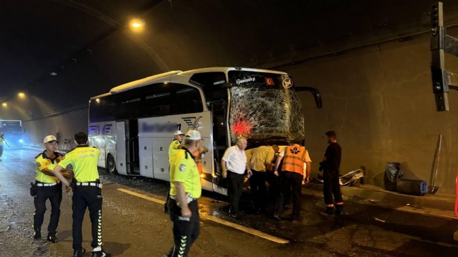 Anadolu Otoyolu nda zincirleme kaza: 15 yaralı!