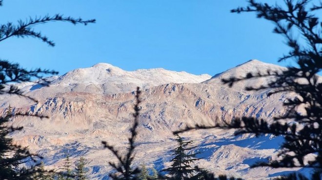 Antalya ya kar yağdı