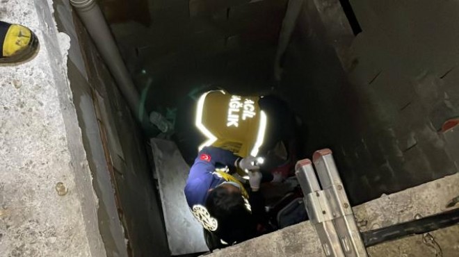 Asansör boşluğuna düşen inşaat işçisi öldü