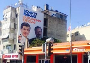 İzmir caddelerinde Davutoğlu rüzgarı! 